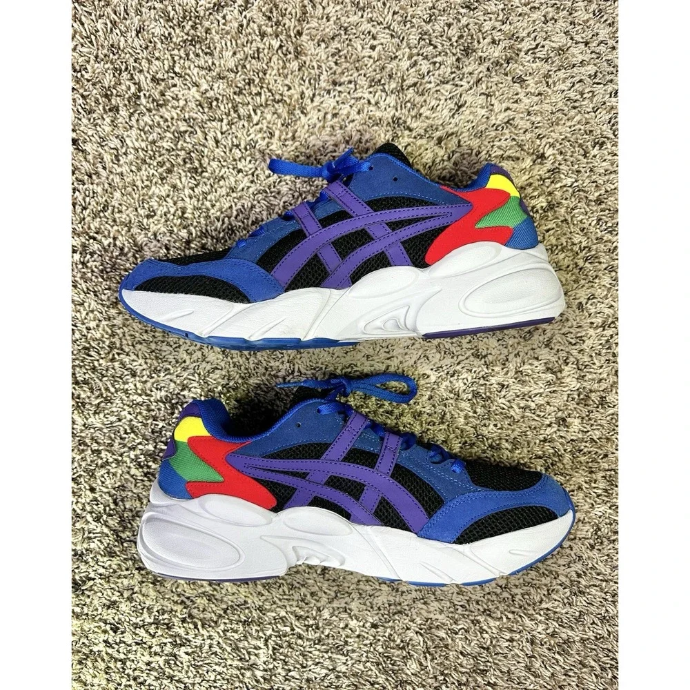 ASICS Gel BND Men's Size 11 Black Gentry Purple Multi Color Shoes Sneakers